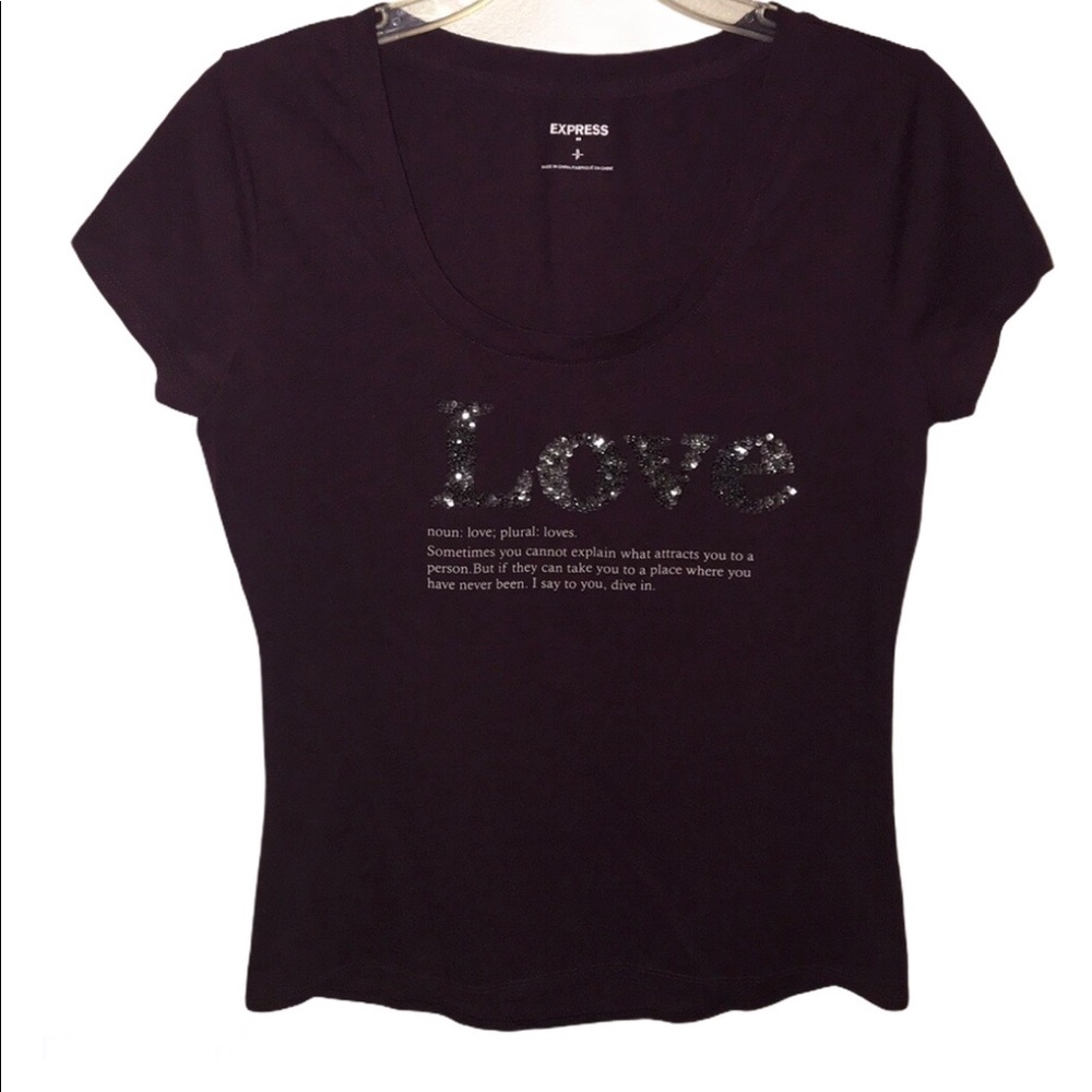 Express Short Sleeve Graphic Tee Shirt!